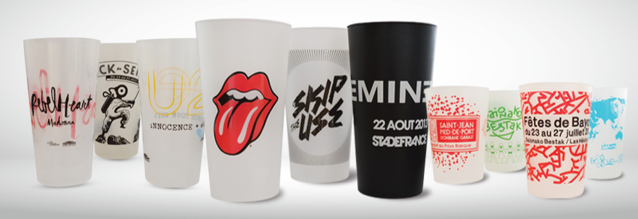 Ecocup : Gobelets plastics réutilisables personnalisés : Ecocup.eu